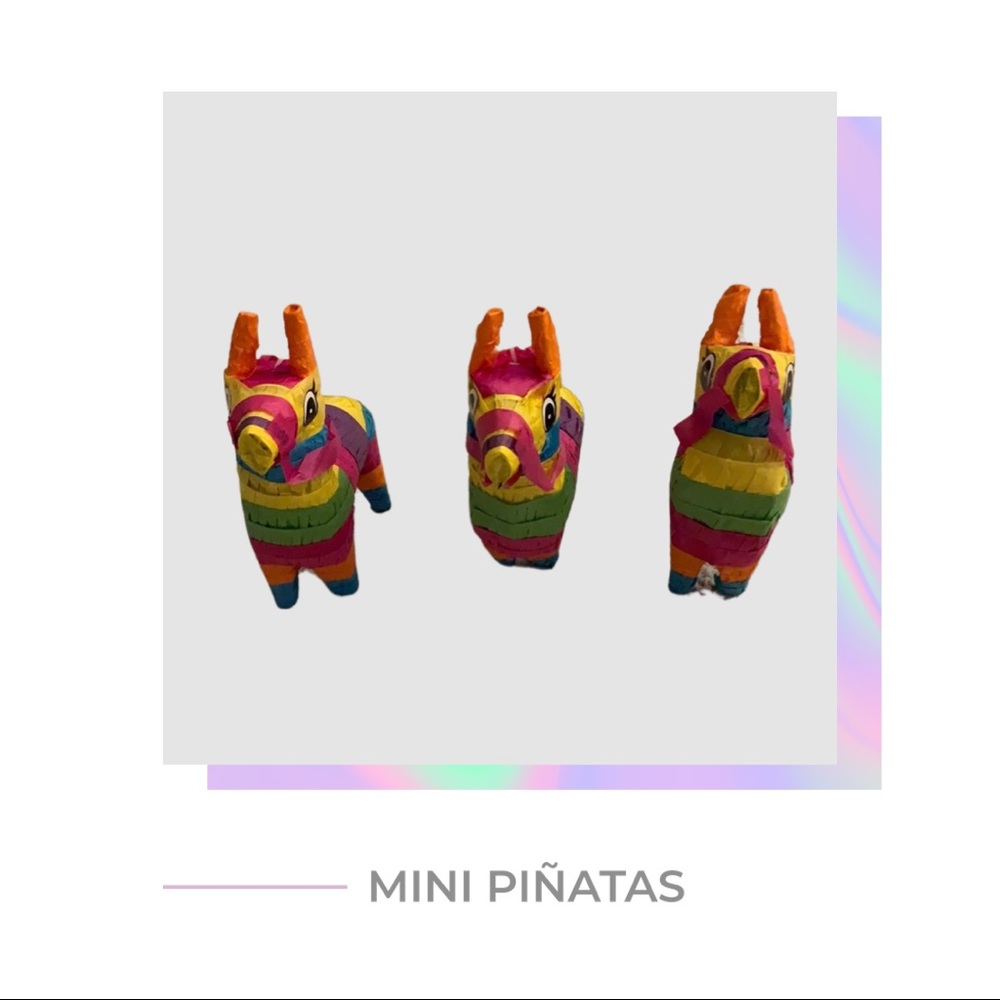 Neliblu 3PC Mini Pinatas